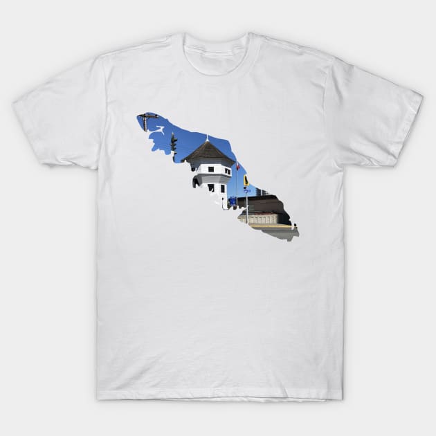 Vancouver Island Nanaimo T-Shirt by MinesingCreative